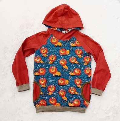 Kapuzenpullover Jungen LION KING in Gr. 134 Kapuzenpullover Jungen LION KING in Gr. 134