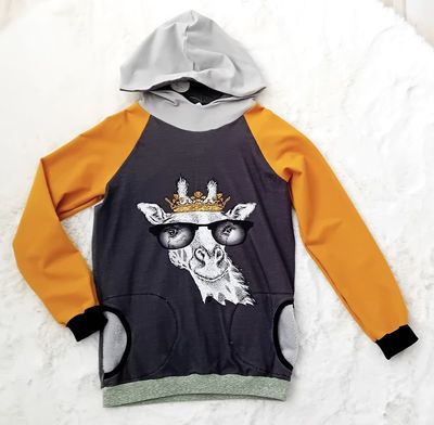 Kapuzenpullover Jungen GIRAFFE in Gr. 140 Kapuzenpullover Jungen GIRAFFE in Gr. 140