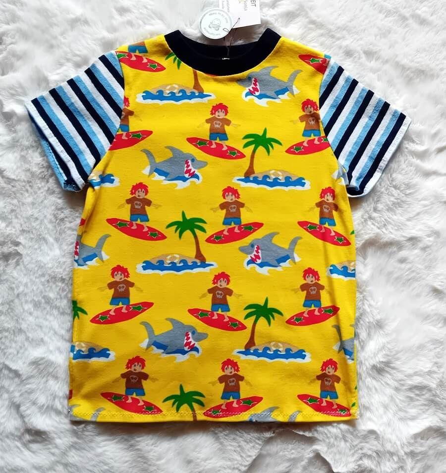 Kinder T-Shirt  BEACHBOY in Gr. 116 Kinder T-Shirt  BEACHBOY in Gr. 116