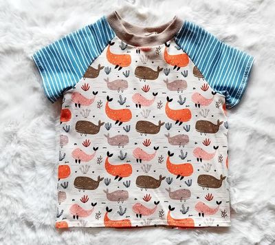 Kinder T-Shirt WALE in Gr. 80