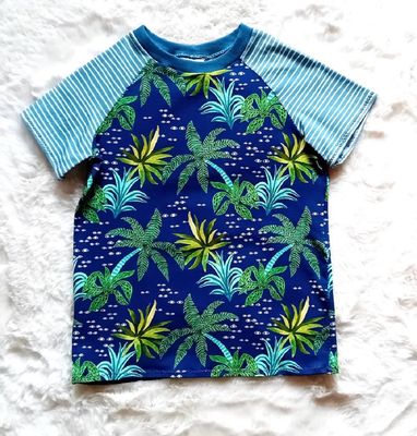 Kinder T-Shirt PALMEN in Gr. 110