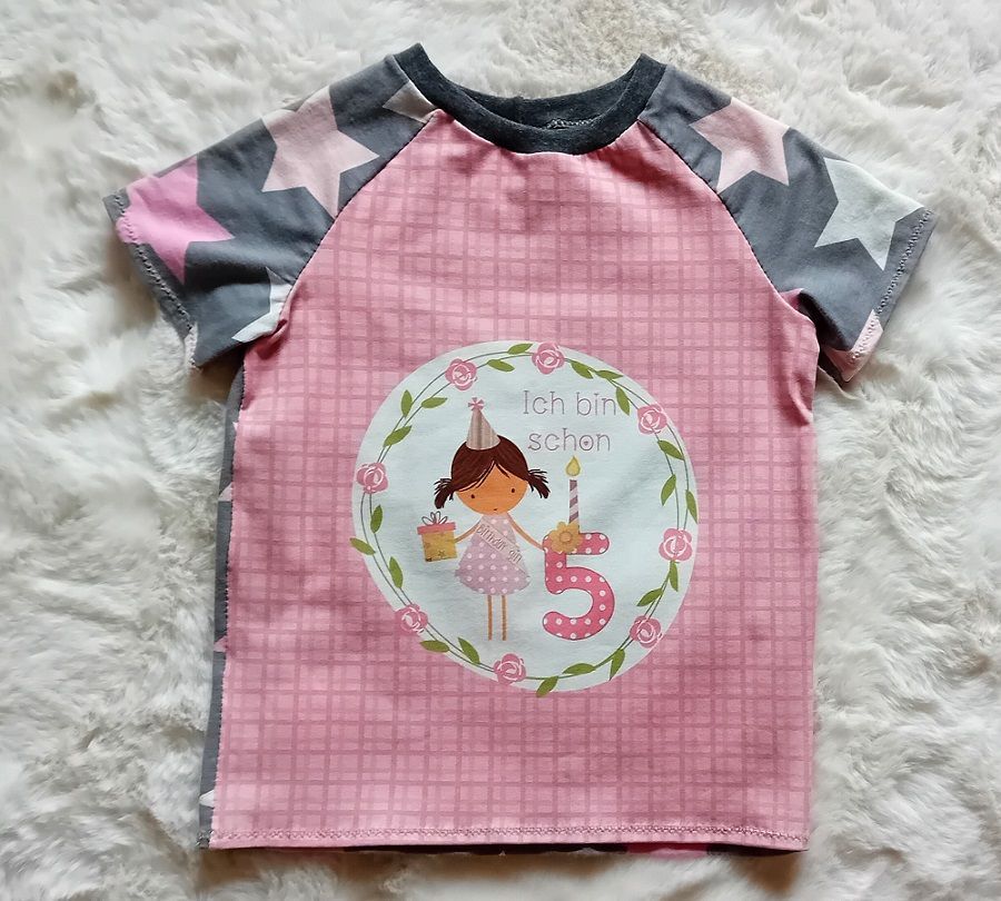 Kinder T-Shirt *5. GEBURTSTAG* in Gr. 110 Kinder T-Shirt *5. GEBURTSTAG* in Gr. 110