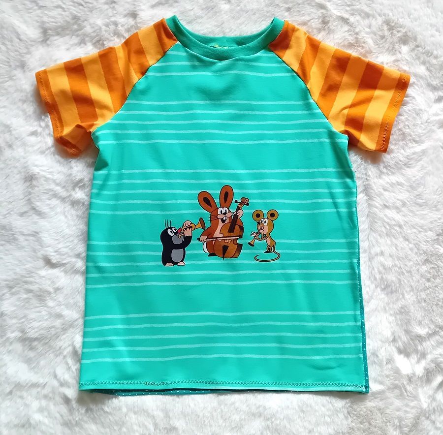 Kinder T-Shirt PAULI Musikanten in Gr. 134