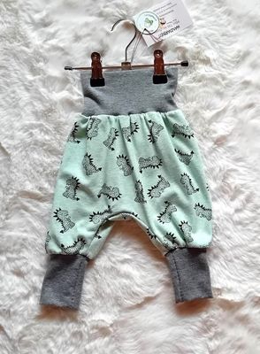 Baby Pumphose DINOS in Gr. 62/68 Baby Pumphose DINOS in Gr. 62/68