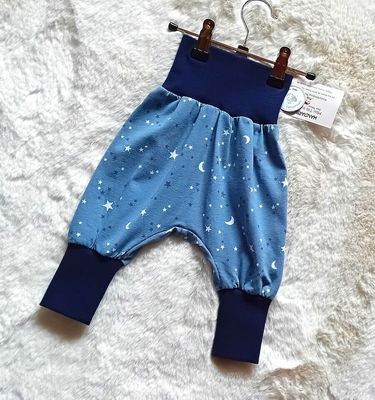 Baby Pumphose MOND & STERNE in Gr. 62/68 Baby Pumphose MOND & STERNE in Gr. 62/68