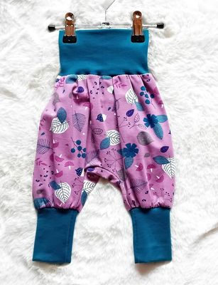 Baby Pumphose WALDSPAZIERGANG in Gr. 62/68 Baby Pumphose WALDSPAZIERGANG in Gr. 62/68