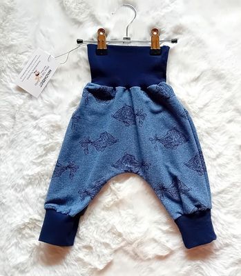 Baby Pumphose FISCHE in Gr. 62/68 Baby Pumphose FISCHE in Gr. 62/68