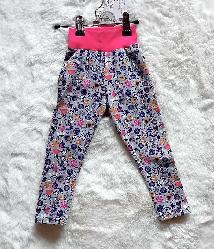 Kinder Leggings  KATZEN in Gr. 80