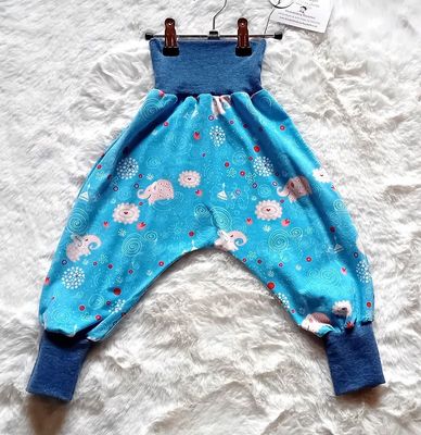 Pumphose Kinder ELEFANTEN in Gr. 86/92 Pumphose Kinder ELEFANTEN in Gr. 86/92