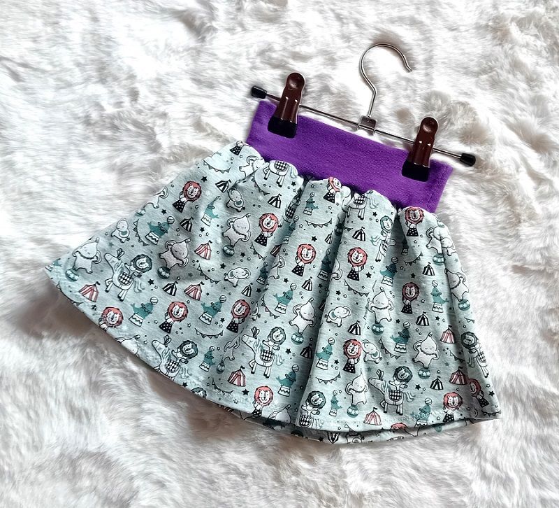 Kinderrock Tellerrock ZIRKUS in Gr. 74/80 Kinderrock Tellerrock ZIRKUS in Gr. 74/80