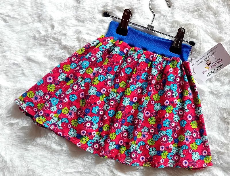 Kinderrock Tellerrock BLUMENTANZ in Gr. 86/92 Kinderrock Tellerrock BLUMENTANZ in Gr. 86/92