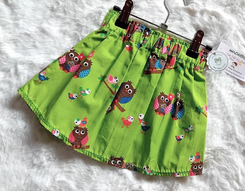 Kinderrock Tellerrock EULENZAUBER in Gr. 86/92 Kinderrock Tellerrock EULENZAUBER in Gr. 86/92