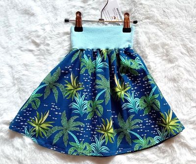 Kinderrock Tellerrock PALMEN in Gr. 110/116 Kinderrock Tellerrock PALMEN in Gr. 110/116