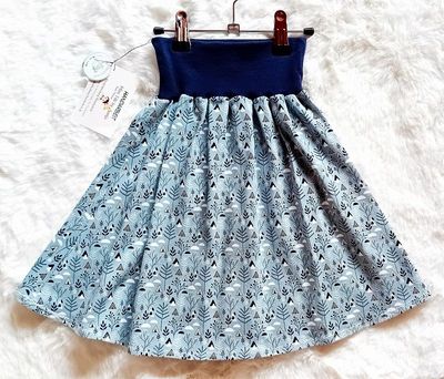 Kinderrock Tellerrock DSCHUNGEL in Gr. 122/128 Kinderrock Tellerrock DSCHUNGEL in Gr. 122/128