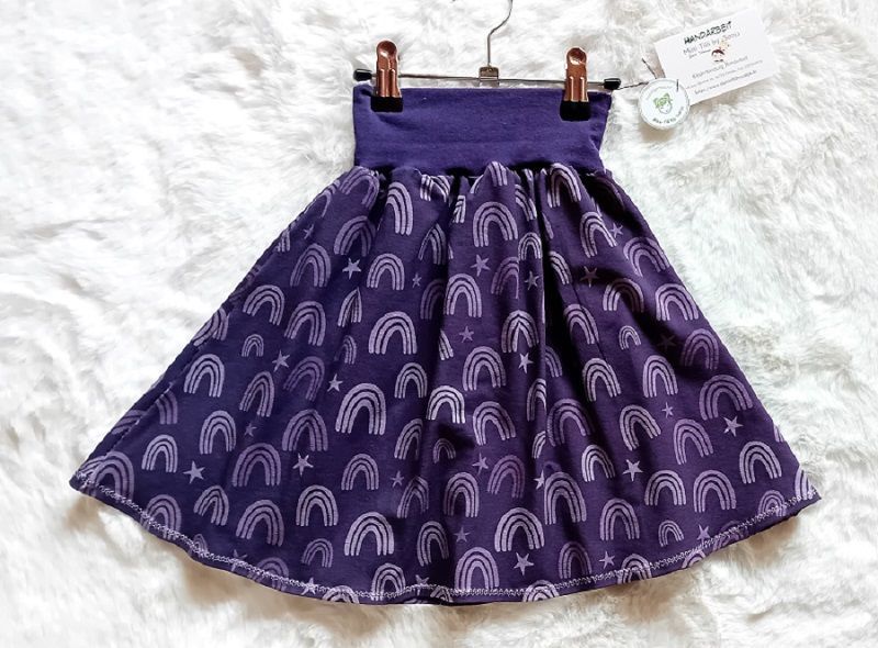 Kinderrock Tellerrock REGENBOGEN in Gr. 122/128 Kinderrock Tellerrock REGENBOGEN in Gr. 122/128