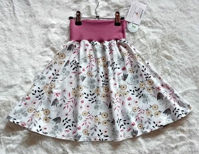 Kinderrock Tellerrock HERBSTBLUMEN  in Gr. 134/140 Kinderrock Tellerrock HERBSTBLUMEN  in Gr. 134/140