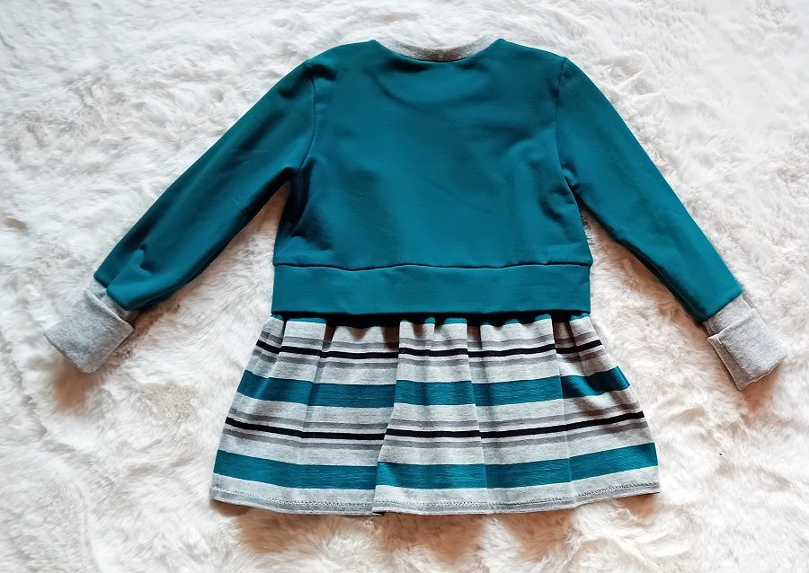 Girly Sweater STREIFEN in Gr. 110