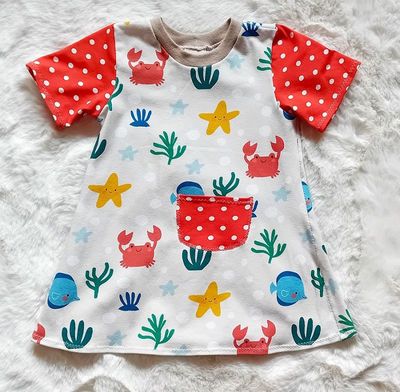 Kinderkleid Sommerkleid STRAND in Gr. 86 Kinderkleid Sommerkleid STRAND in Gr. 86