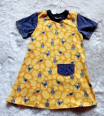 Kinderkleid Sommerkleid DODOS in Gr. 128 Kinderkleid Sommerkleid DODOS in Gr. 128