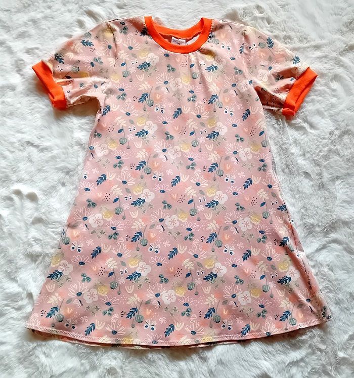 Kinderkleid Sommerkleid SOMMERROMANTIK in Gr. 140