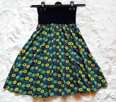 Damenrock Tellerrock  BLUMENMEER  in Universal Gr. 36-40 Damenrock Tellerrock  BLUMENMEER  in Universal Gr. 36-40