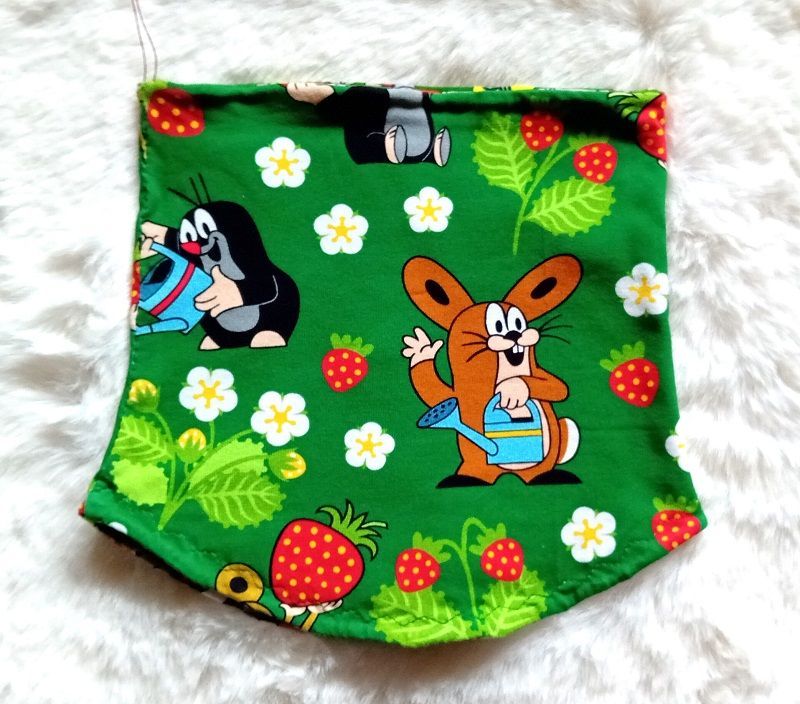 Baby Loopschal  MAULWURF NASHORN / 6-12 Monate Baby Loopschal  MAULWURF NASHORN / 6-12 Monate