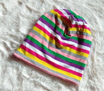 Kinder Beanie STREIFEN BUNT / 3-10 Jahre Kinder Beanie STREIFEN BUNT / 3-10 Jahre
