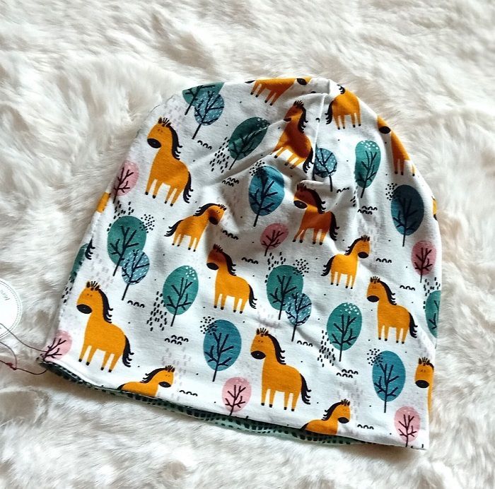 Kinder Beanie PFERDELEBEN / 1-3,5 Jahre Kinder Beanie PFERDELEBEN / 1-3,5 Jahre