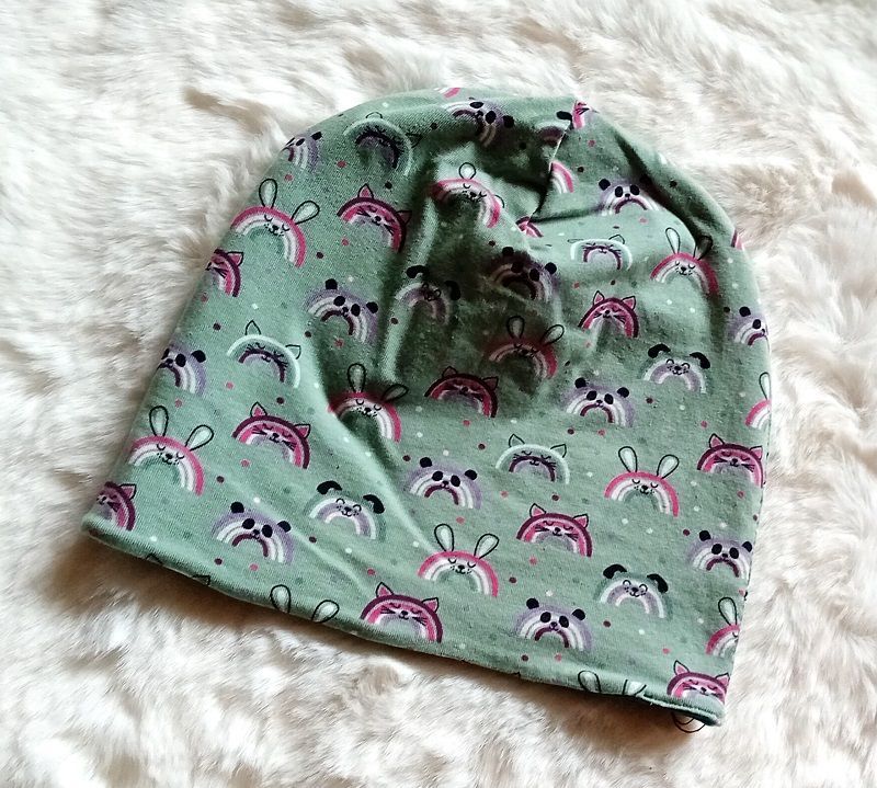 Kinder Beanie REGENBOGENHASEN / 1-3,5 Jahre Kinder Beanie REGENBOGENHASEN / 1-3,5 Jahre