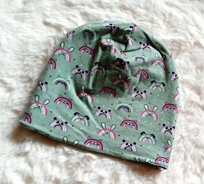 Kinder Beanie REGENBOGENHASEN / 1-3,5 Jahre Kinder Beanie REGENBOGENHASEN / 1-3,5 Jahre