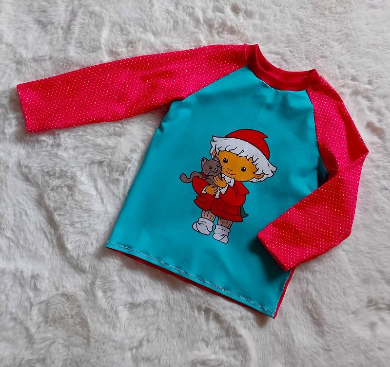 Langarmshirt Kinder SANDMANN mit Katze in Gr. 98