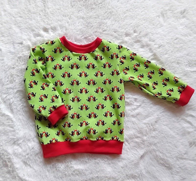 Baby Pullover MAULWURF-PIEPMATZ in Gr. 74 Baby Pullover MAULWURF-PIEPMATZ in Gr. 74