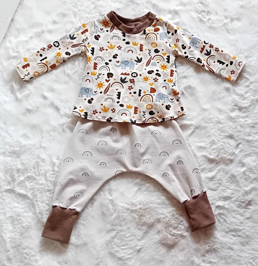 Baby Set Pumphose & Pullover SAFARITOUR in Gr. 68/74 Baby Set Pumphose & Pullover SAFARITOUR in Gr. 68/74