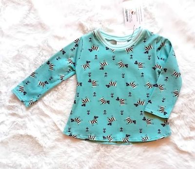 Baby Pullover ZEBRAS in Gr. 74 Baby Pullover ZEBRAS in Gr. 74