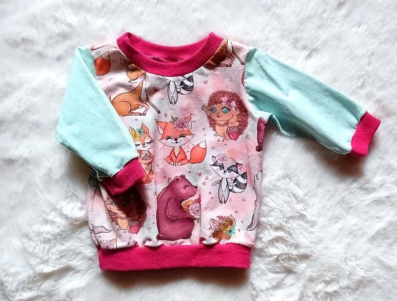 Baby Pullover WALDFREUNDE  in Gr. 68 Baby Pullover WALDFREUNDE  in Gr. 68