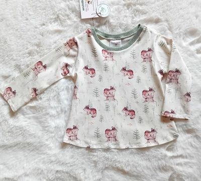 Baby Pullover  EICHHORNLIEBE in Gr. 74