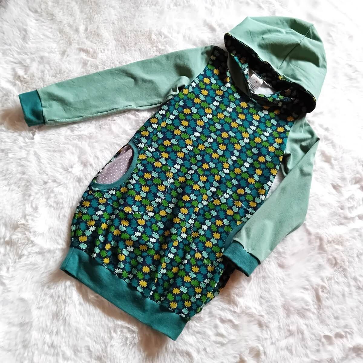 Ballonkleid Kinder BLUMENSTECKER in Gr. 122