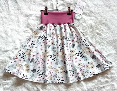 Kinderrock Tellerrock HERBSTBLUMEN in Gr. 134/140 Kinderrock Tellerrock HERBSTBLUMEN in Gr. 134/140