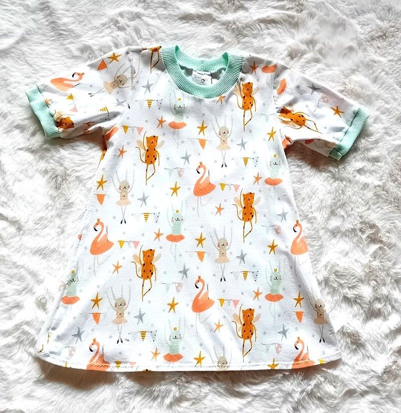 Kinderkleid Sommerkleid BALLERINA in Gr. 92 Kinderkleid Sommerkleid BALLERINA in Gr. 92