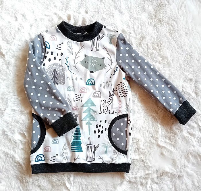 Jungen Pullover WALDTIERE in Gr. 110/116