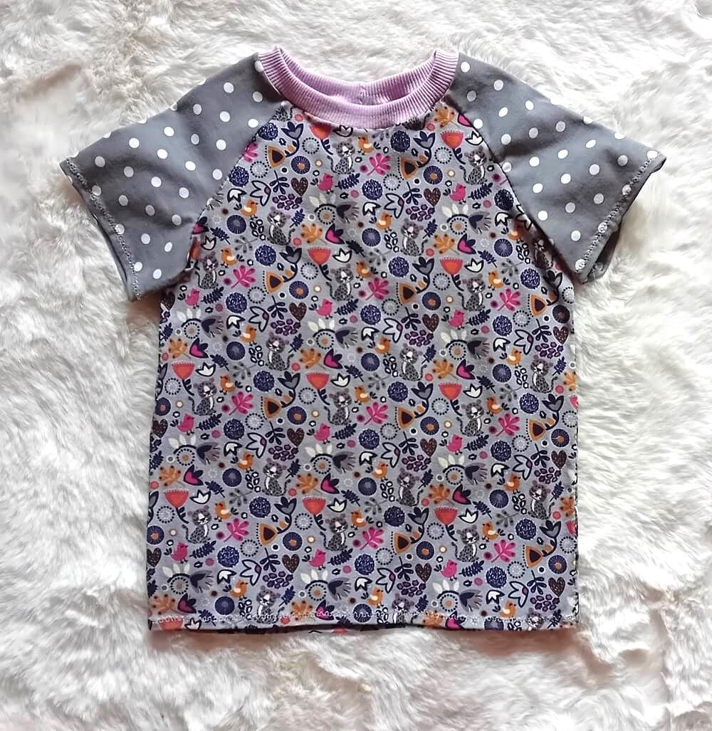 Kinder T-Shirt KATZEN in Gr. 104