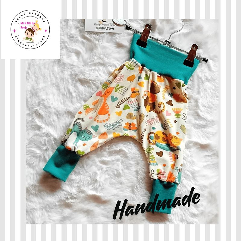 Baby Pumphose KATZEN in Gr. 56/62