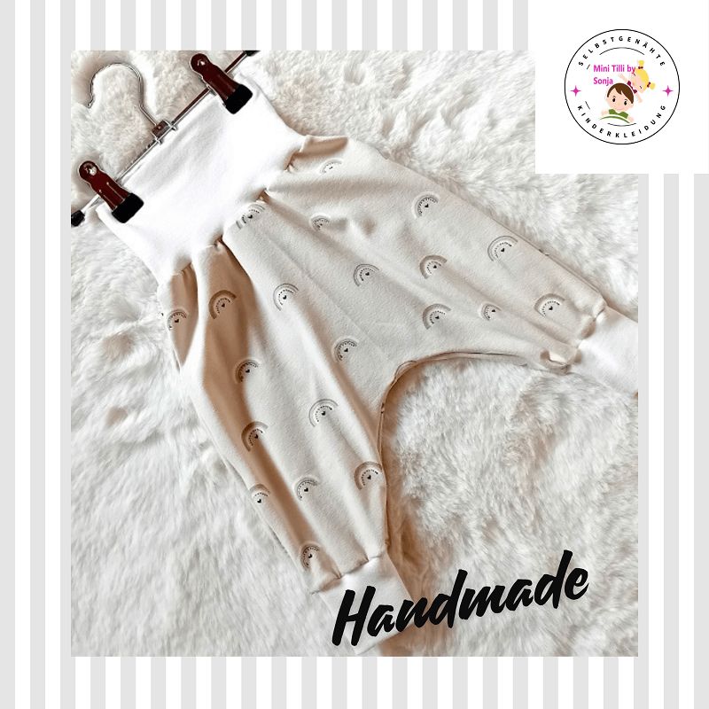 Baby Pumphose REGENBOGEN in Gr. 62