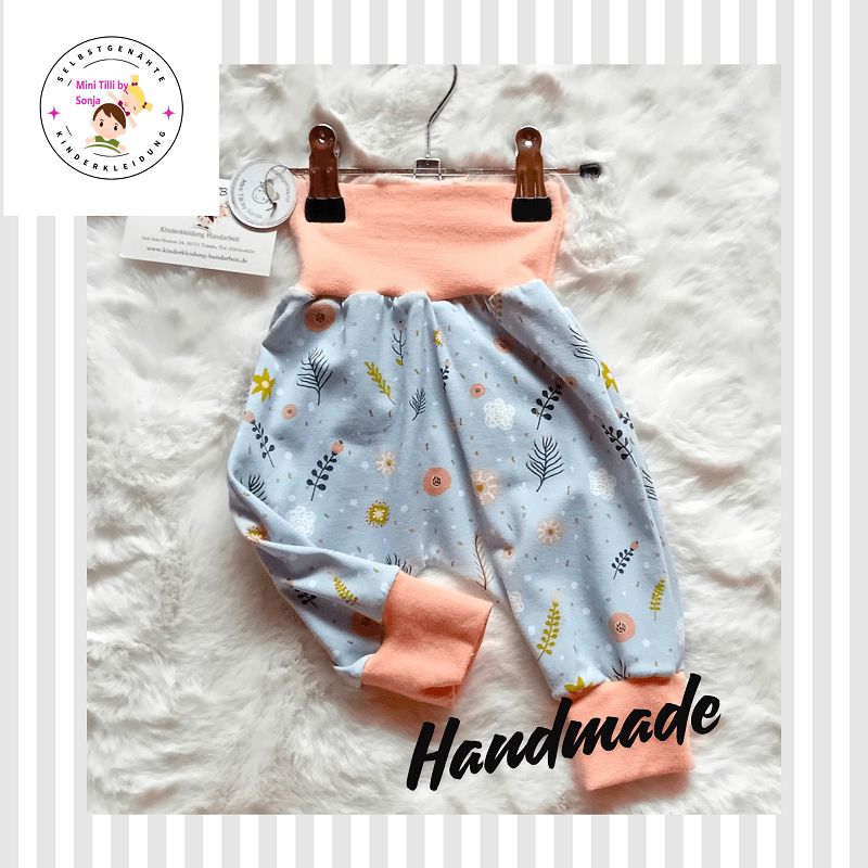 Baby Pumphose FARNE  in Gr. 56 - 74