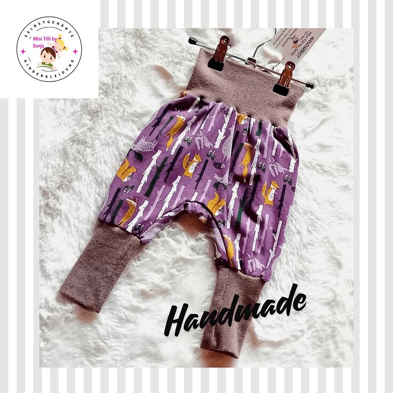 Baby Pumphose FUCHS & ELCHE in Gr. 62/68