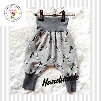 Baby Pumphose GIRAFFEN in Gr. 62/68