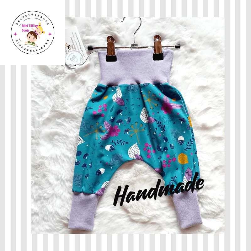 Baby Pumphose WALDFRUCHT in Gr. 62 - 74