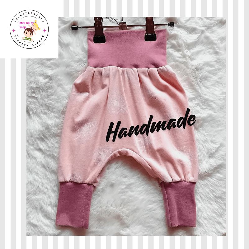 Baby Pumphose PUSTEBLUMEN in Gr. 62 - 80