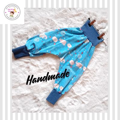 Pumphose Kinder ELEFANTEN in Gr. 86/92