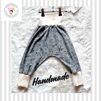 Pumphose Jungen FLUGZEUGE in Gr. 80/86